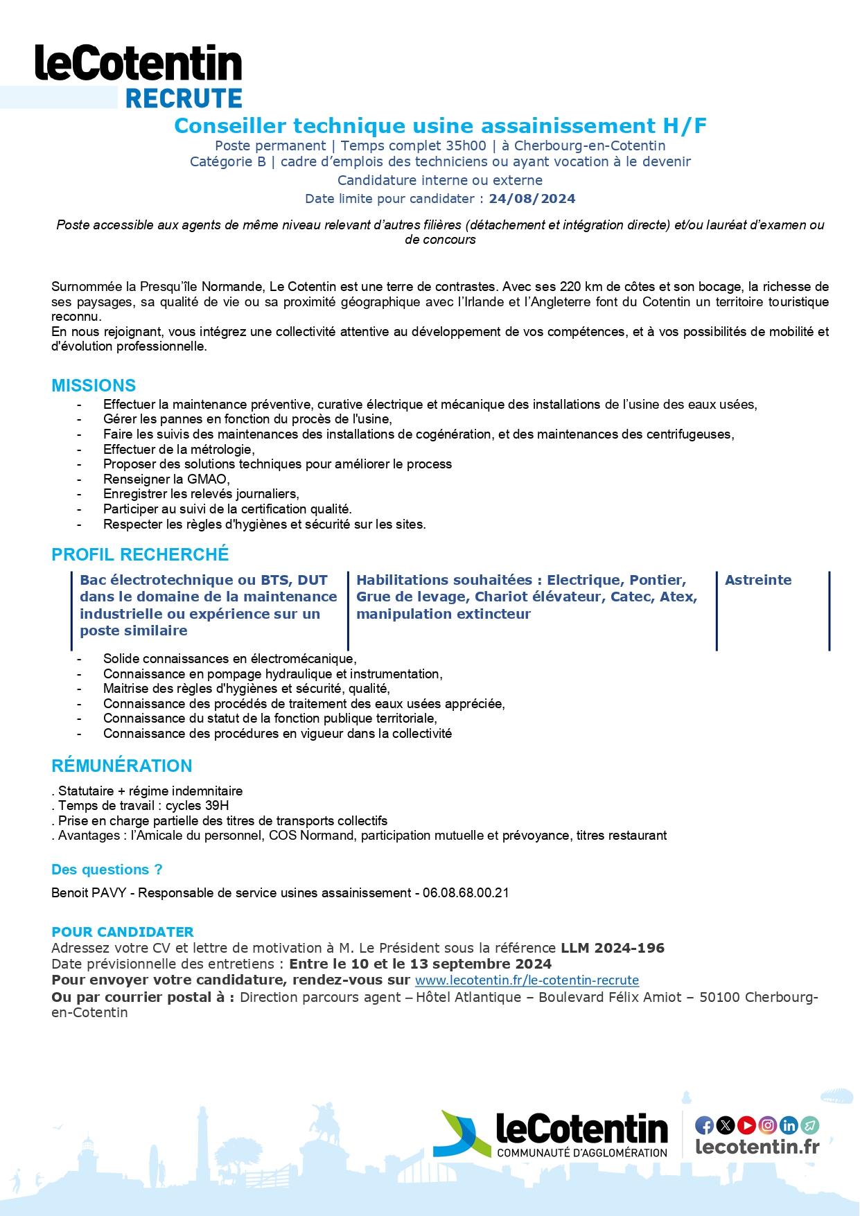 Offre d'emploi