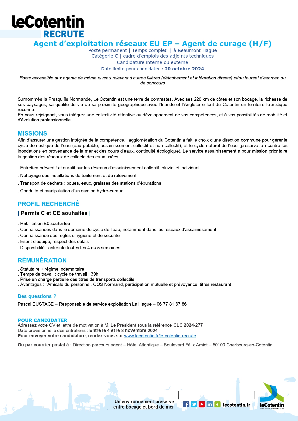 Offre d'emploi
