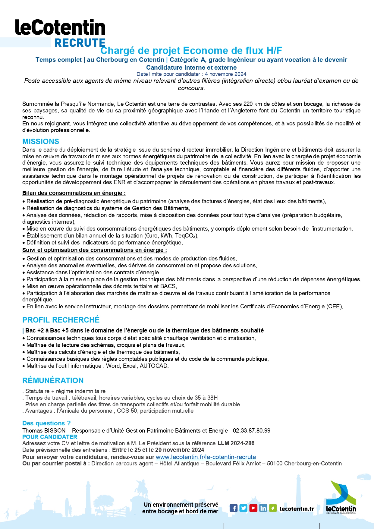 Offre d'emploi