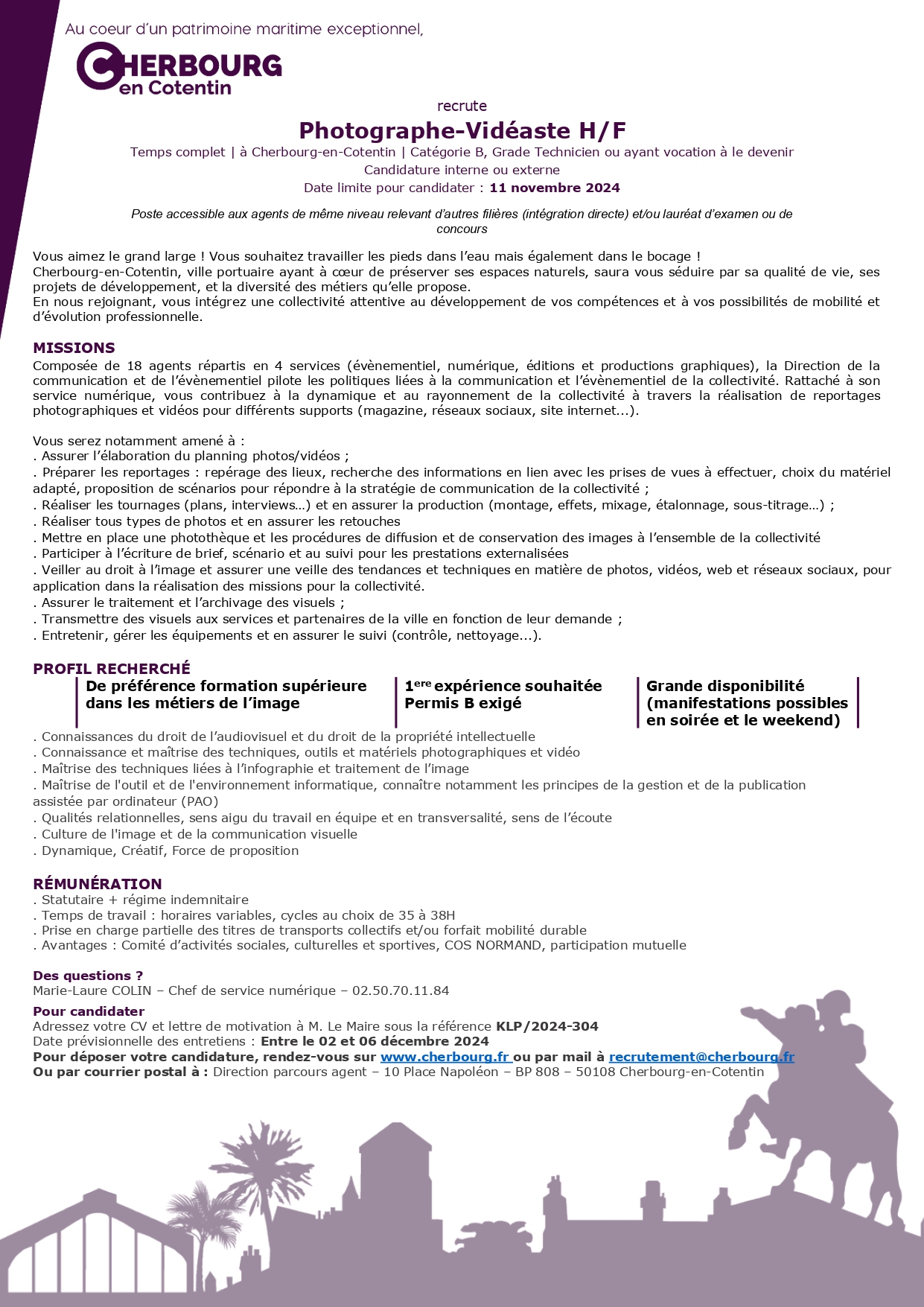 Offre d'emploi