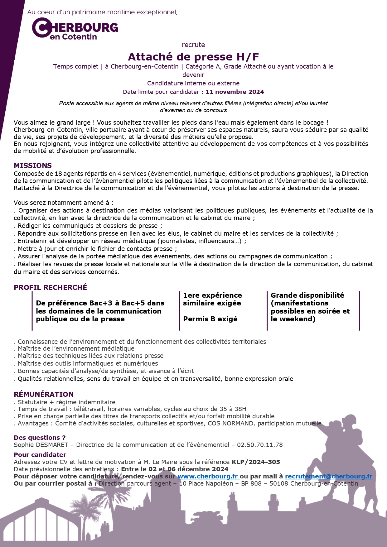 Offre d'emploi