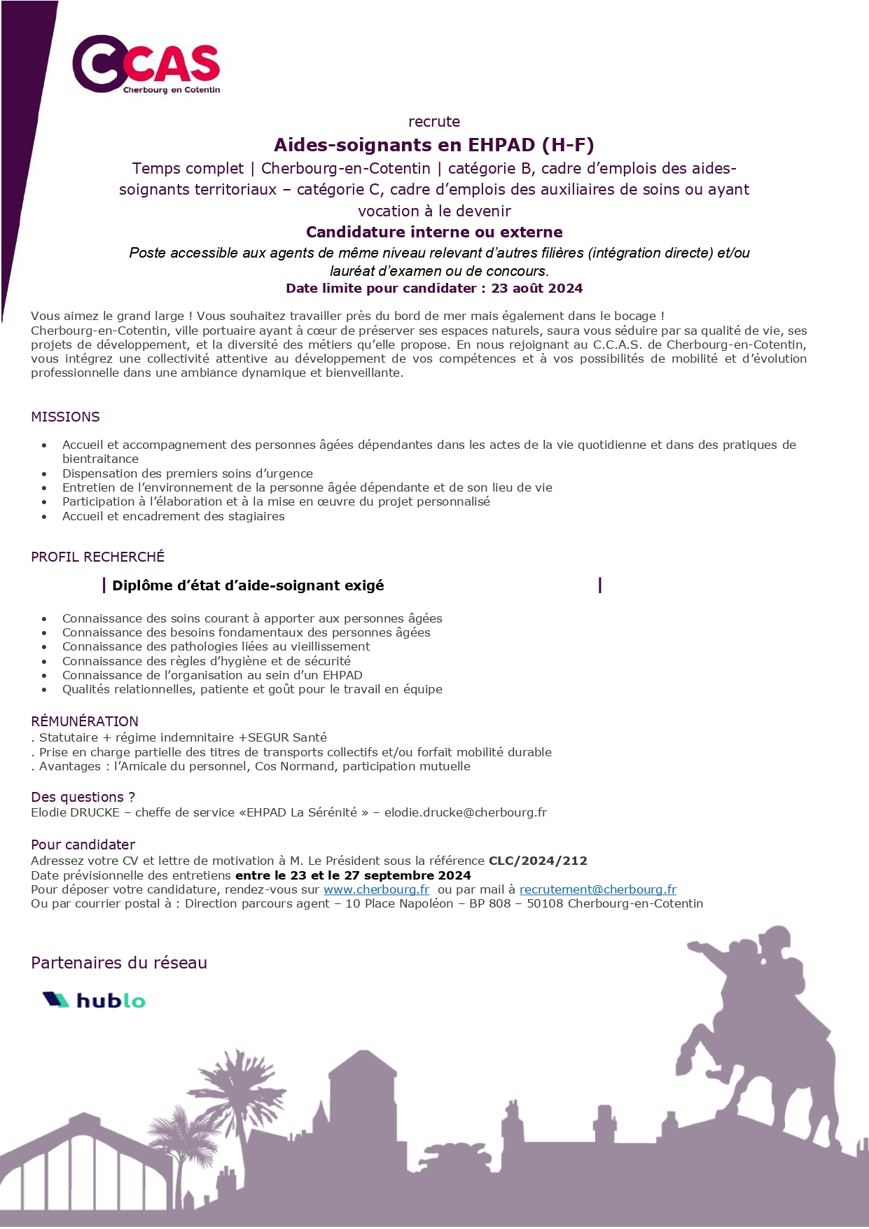 Aides-soignants en EHPAD