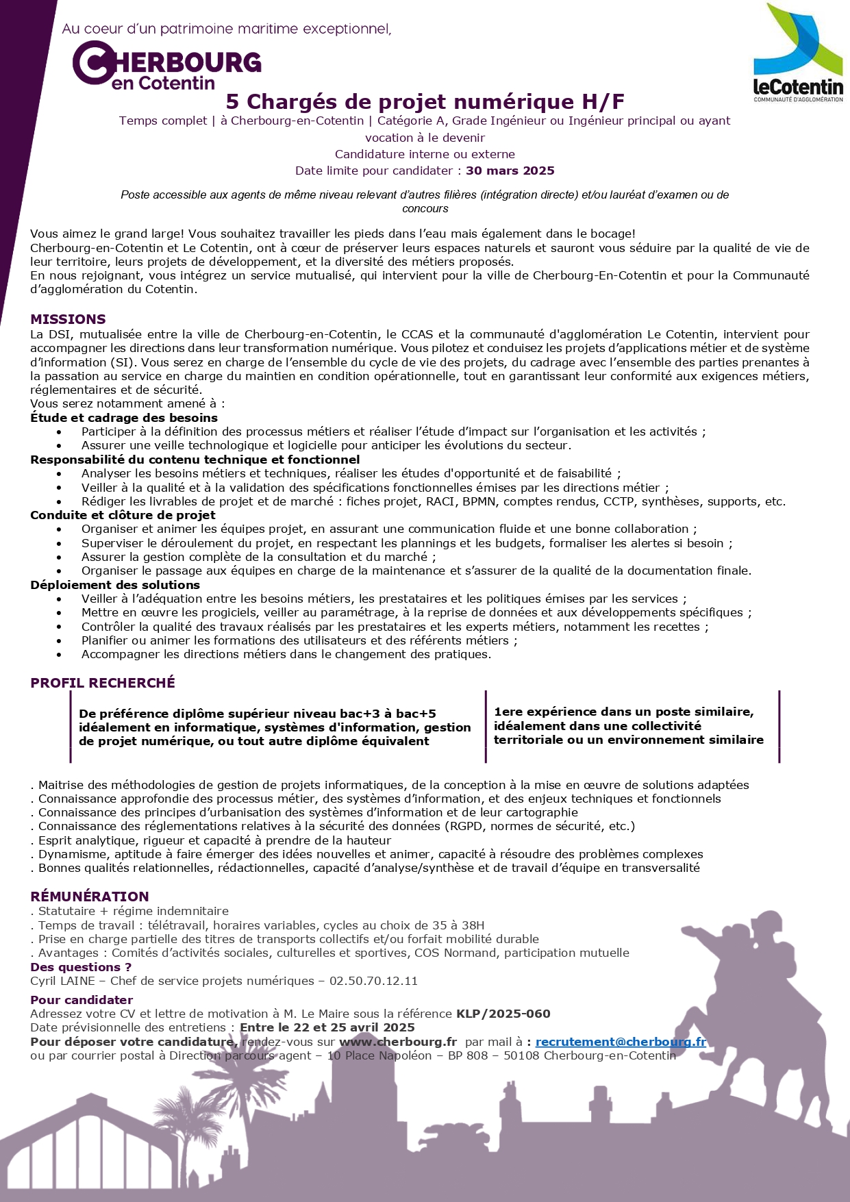 Chargé de projet numérique