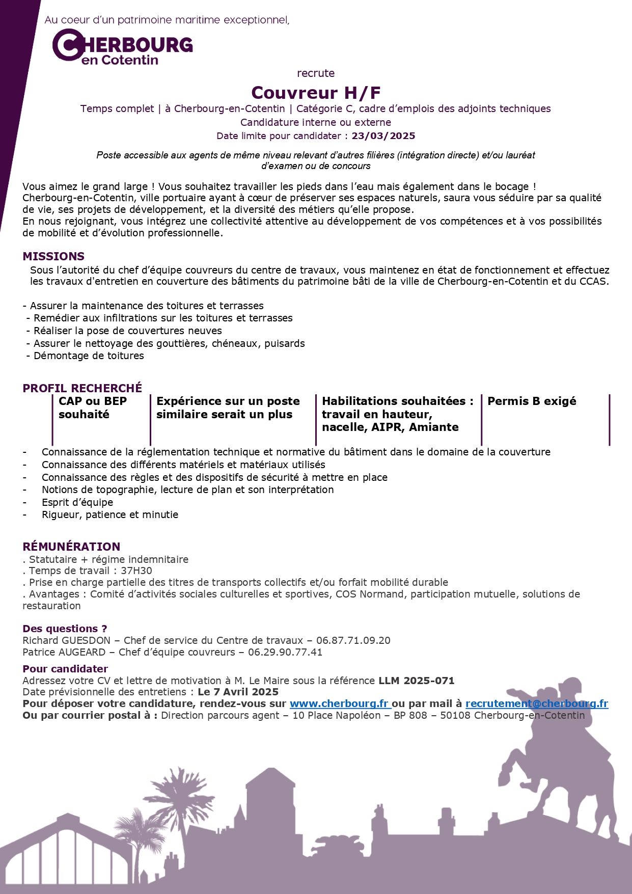 Couvreur H/F