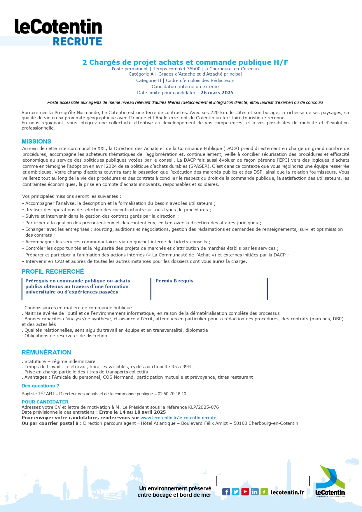 Chargé de projet numérique